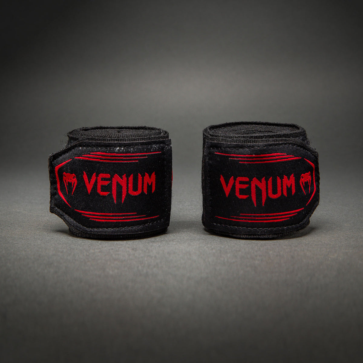 Venum Kontact Evo Boxing 핸드랩 - 블랙/레드