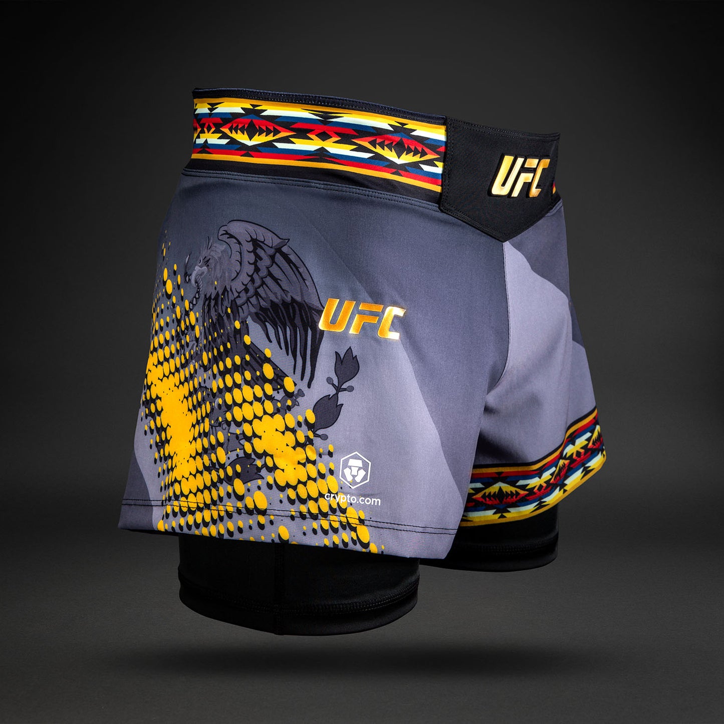 Women’s UFC Unrivaled by Venum 블랙 Julianna Peña 쇼츠핏 파이트 쇼츠