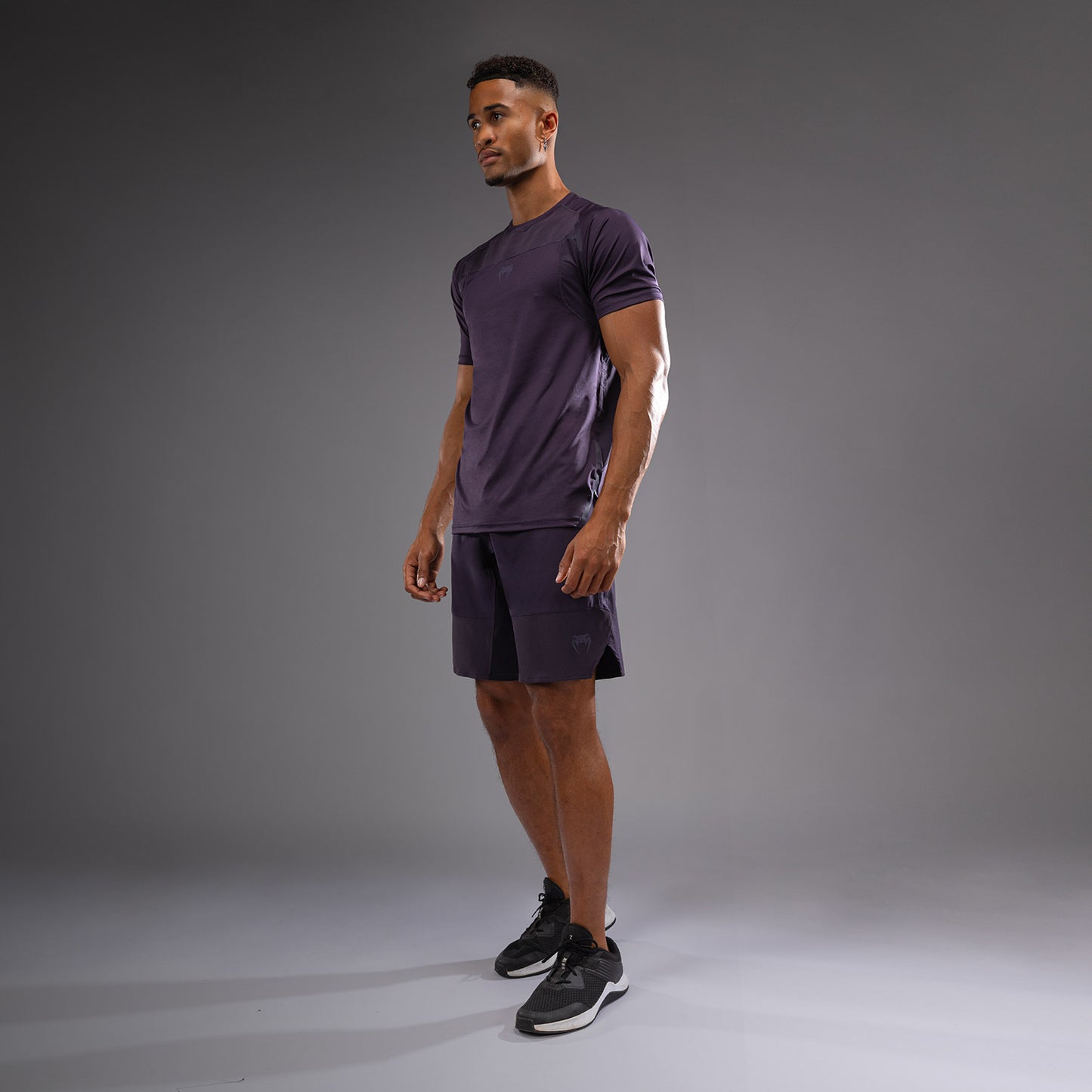 Venum G-Fit Air 남성용 드라이 테크 티셔츠 – 다크 퍼플