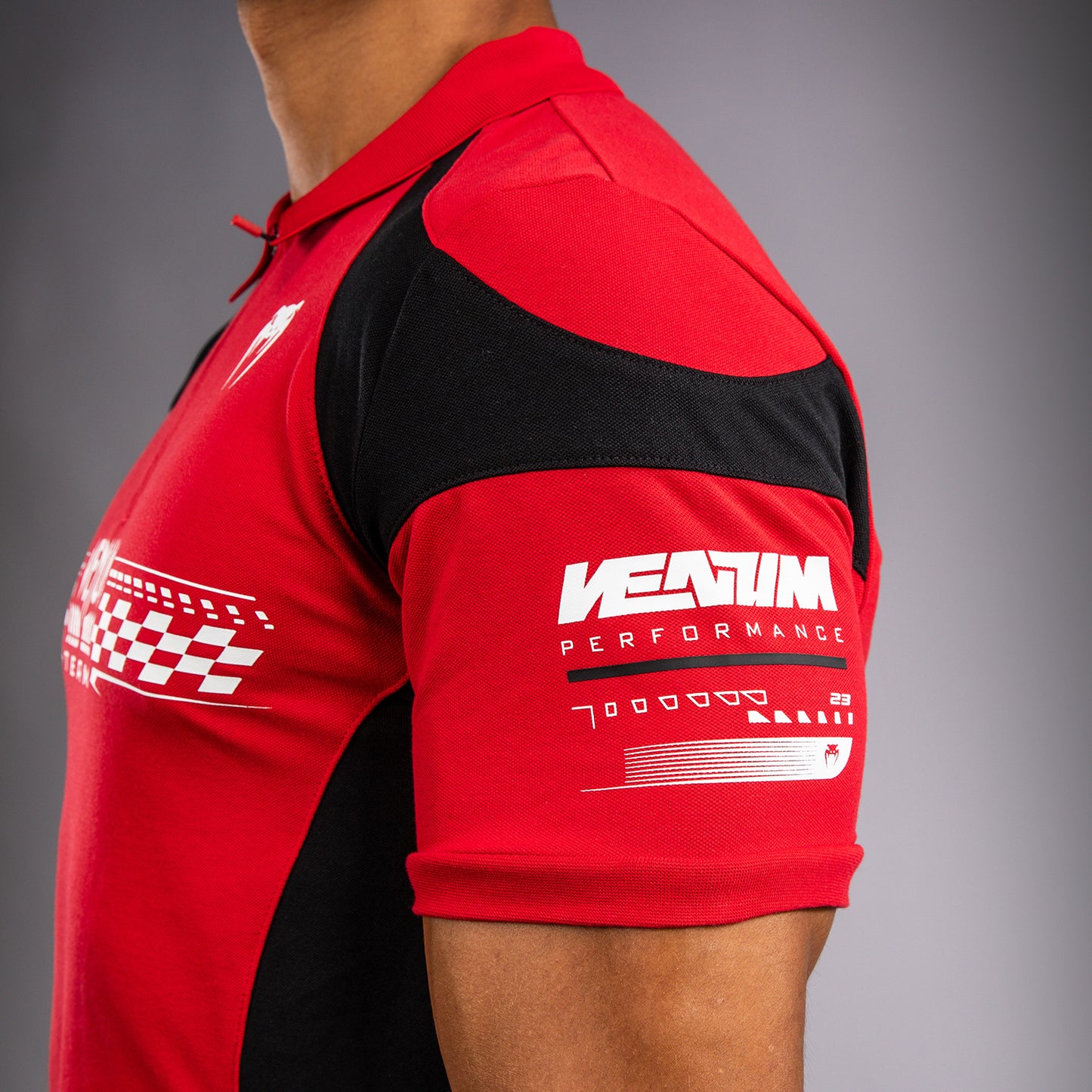 Venum Motorsport 코튼 폴로 – 레이서 레드