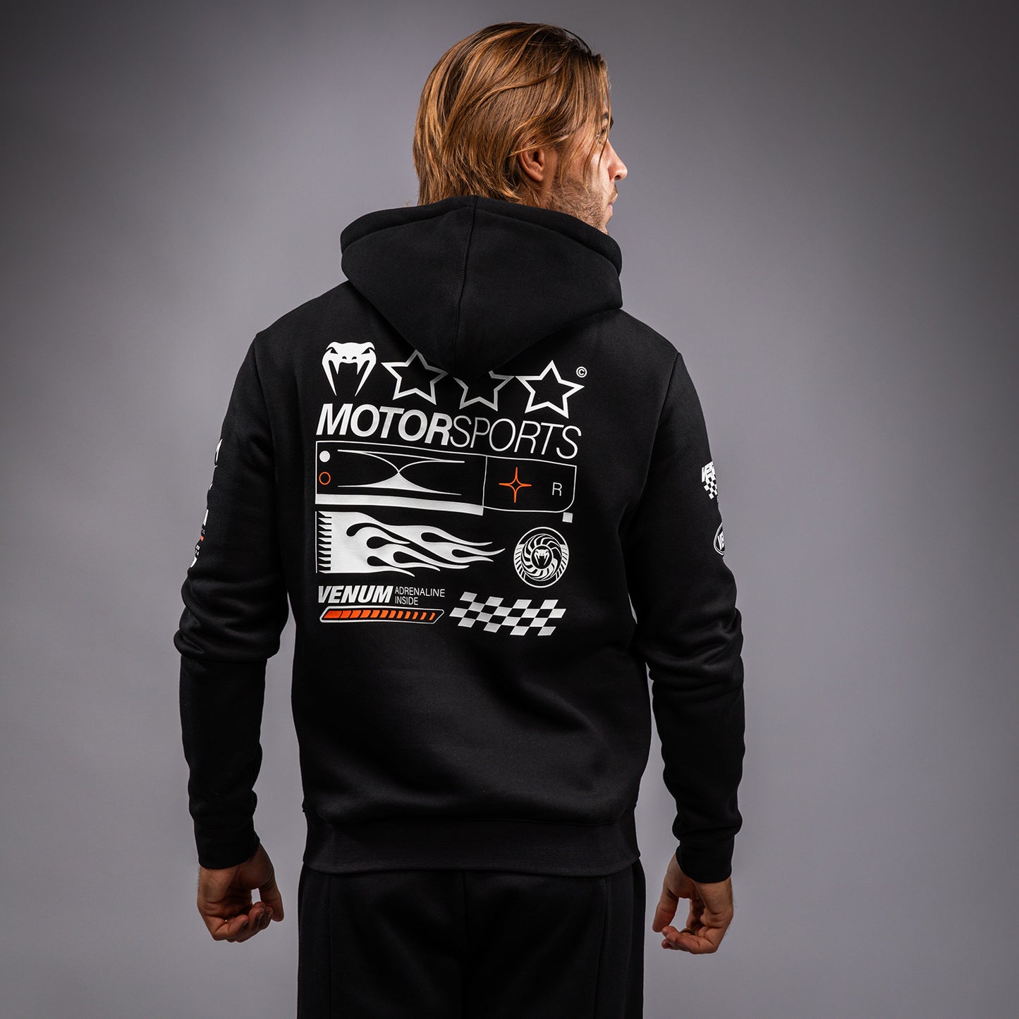 Venum Motorsport 후디 – 딥 블랙
