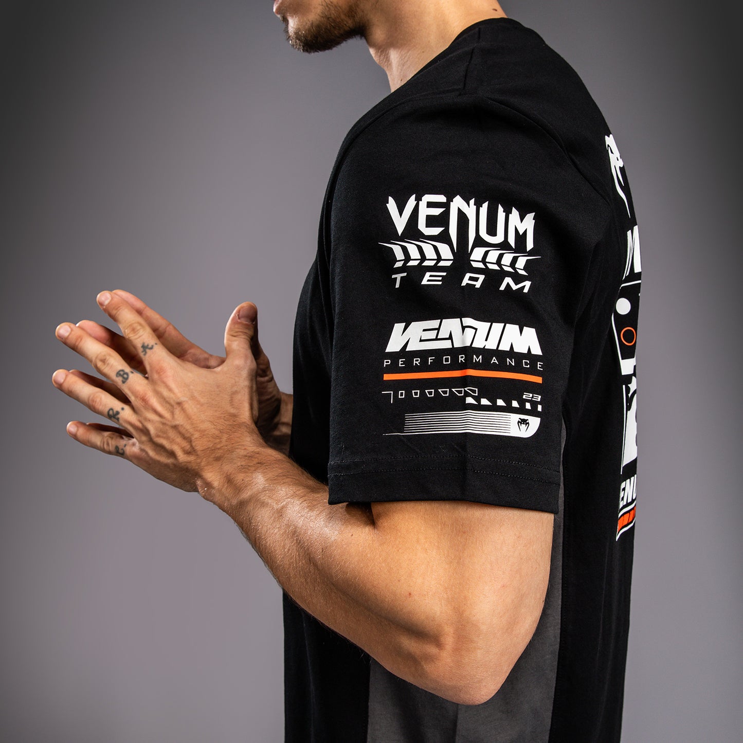 Venum Motorsport 티셔츠 – 딥 블랙