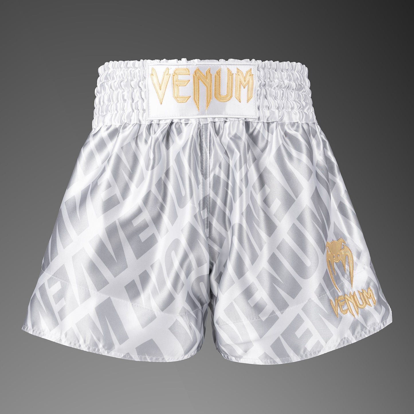 Venum Contender XT 무에타이 쇼츠 – 화이트/실버
