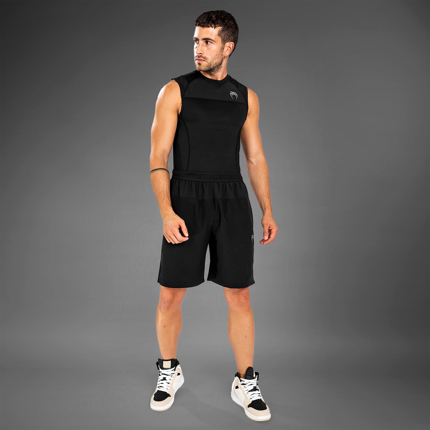 Venum G-Fit Air 래쉬가드 민소매 – 블랙