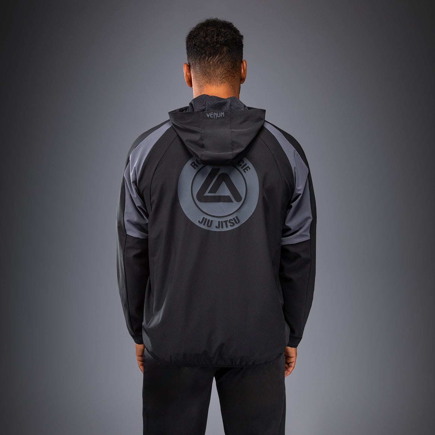 Venum X Roger Gracie Academy 트랙 자켓 – 블랙