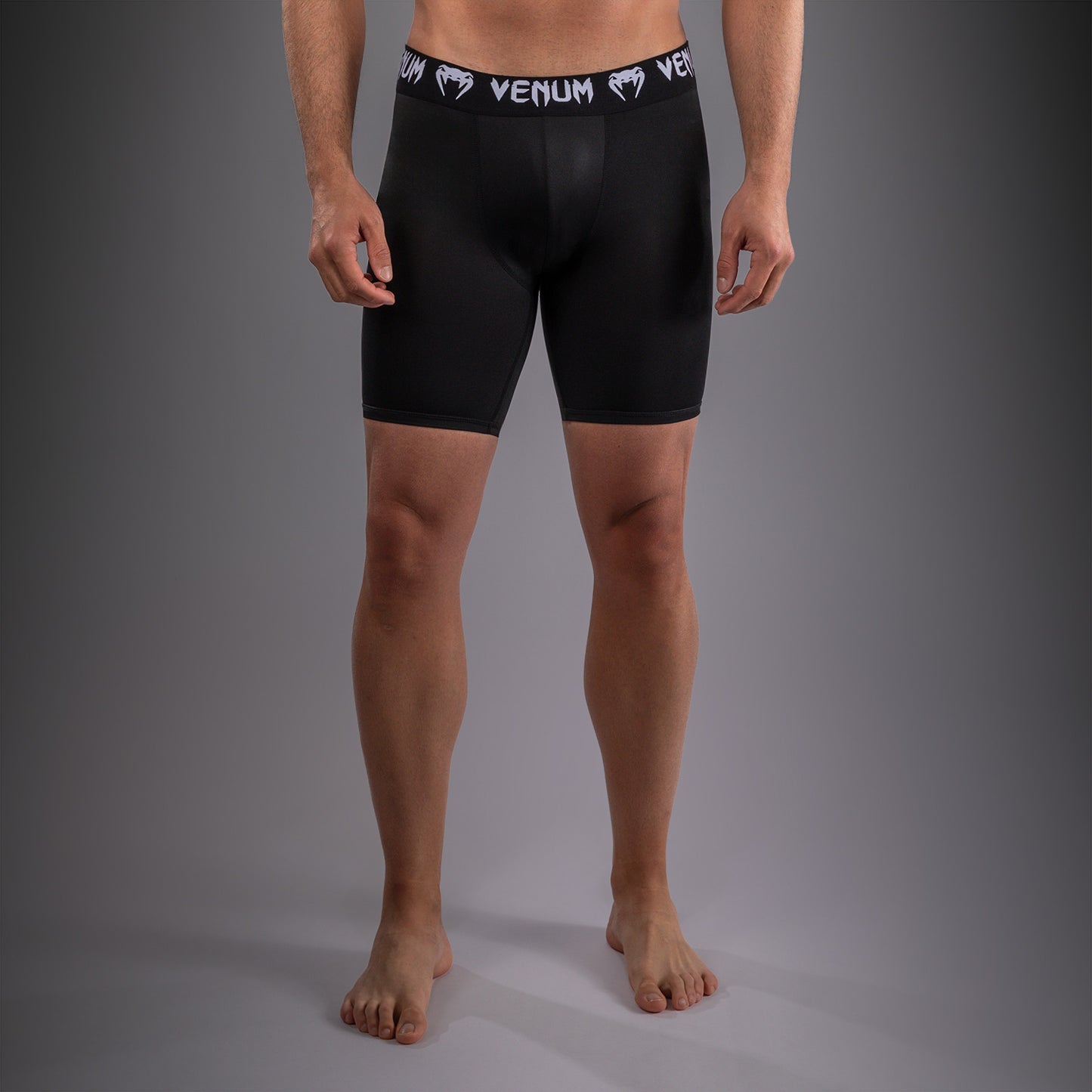 Venum UFC Unity by Venum Authentic Fight Week 남성 기능성 컴프레션 쇼츠 - 블랙