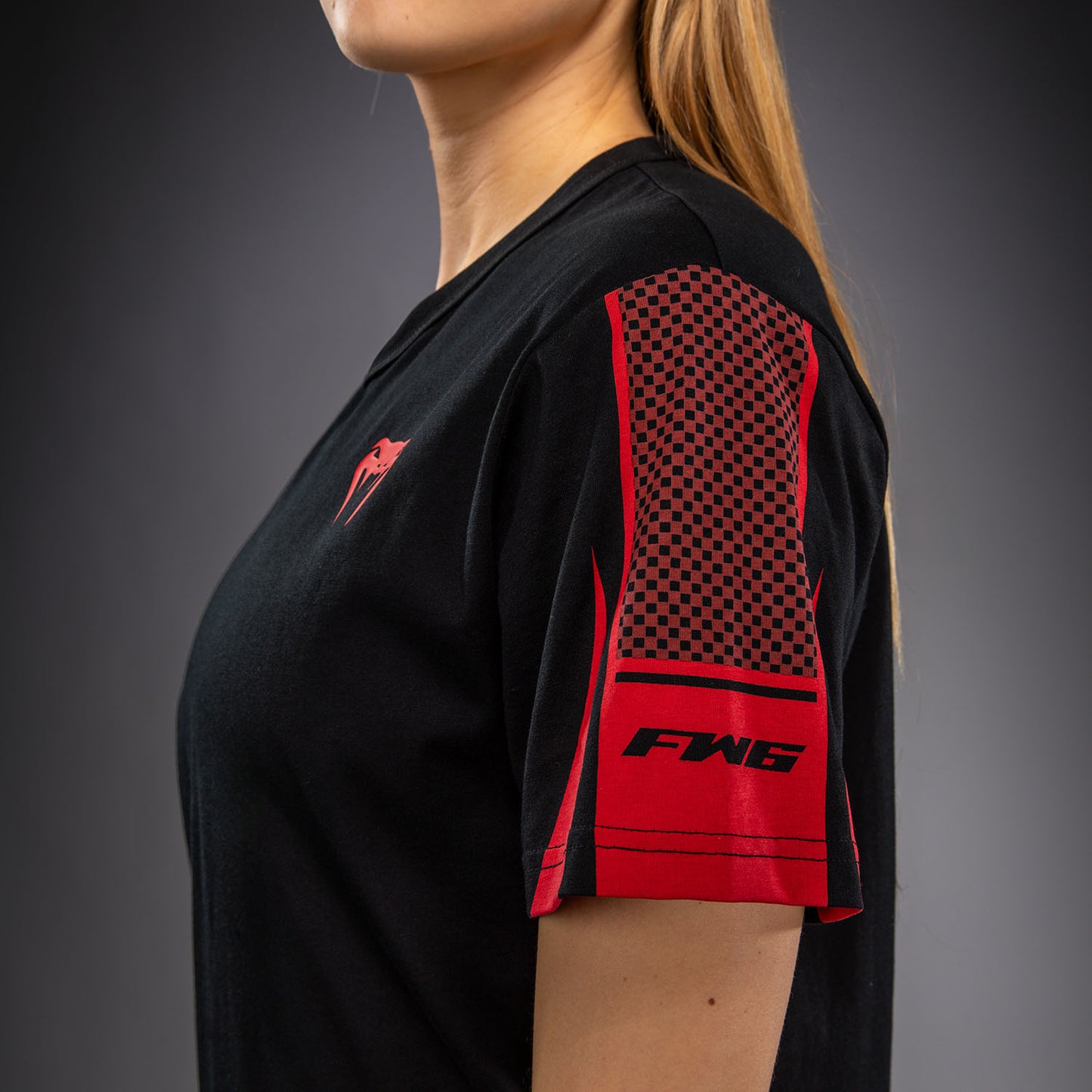 Venum UFC Unity by Venum Authentic Fight Week 여성 반팔 티셔츠 - 블랙