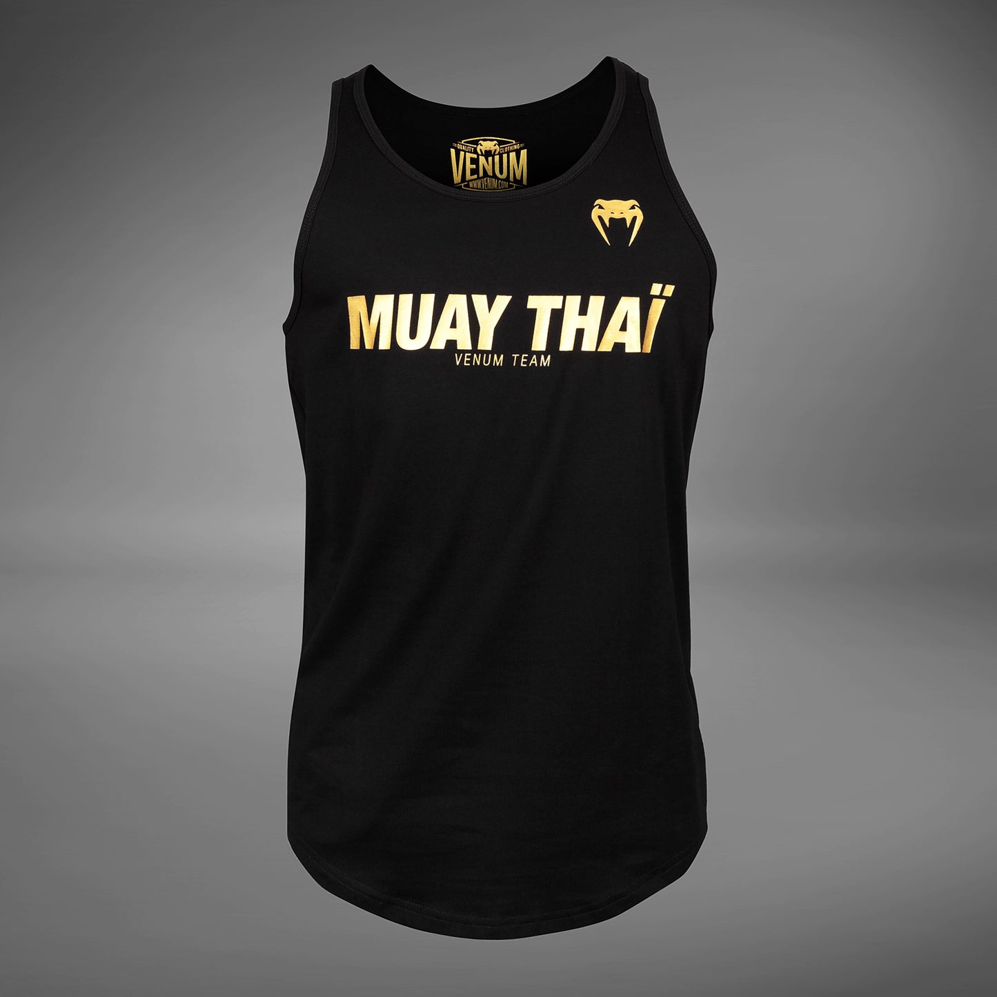 Venum Muay Thai VT 탱크탑 – 블랙/골드