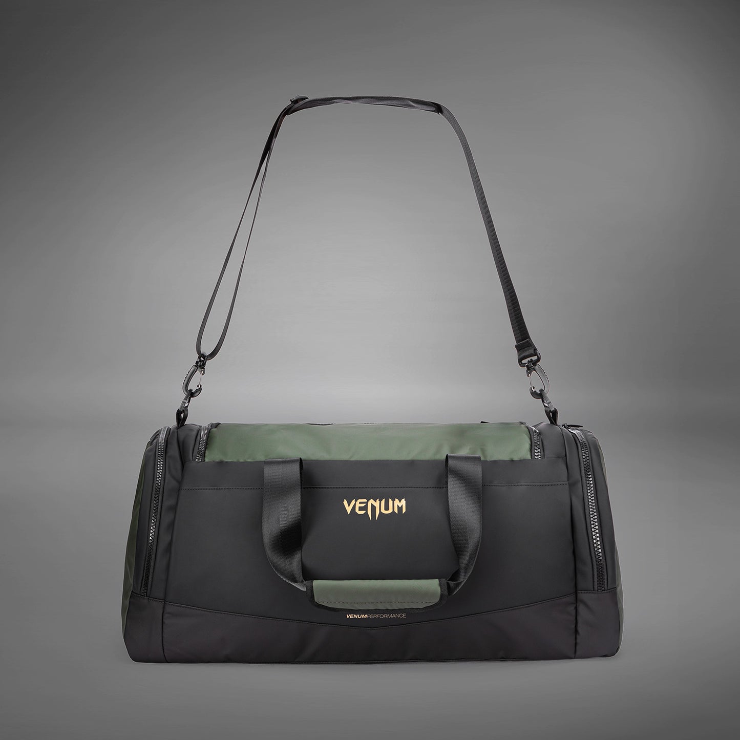 Venum Evo 2 Trainer Lite 더플 백 (55-63L) – 블랙/카키