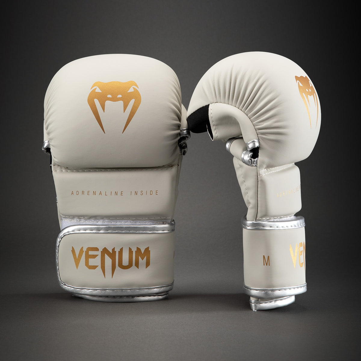 Venum Contender 1.5 스파링 글러브 - 아이보리/골드