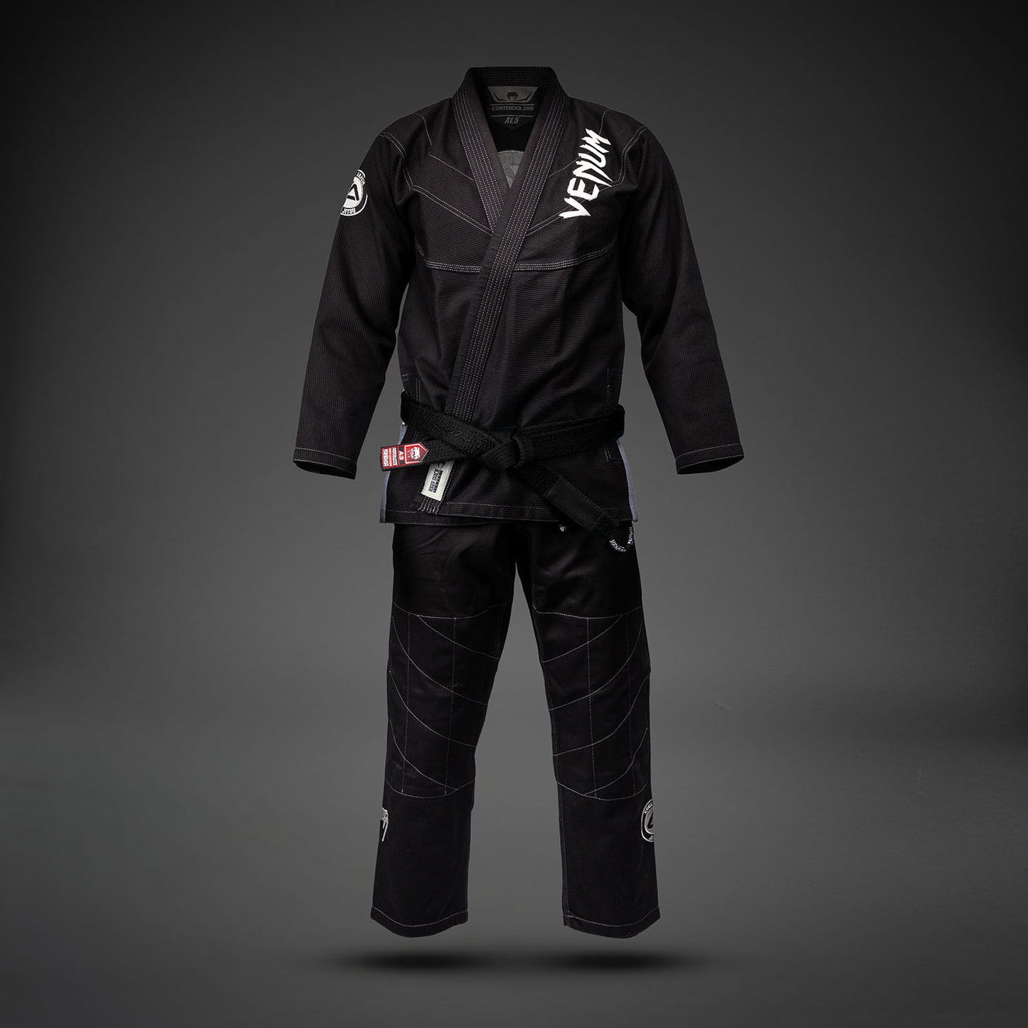 Venum X Roger Gracie Academy 주짓수 도복 – 블랙