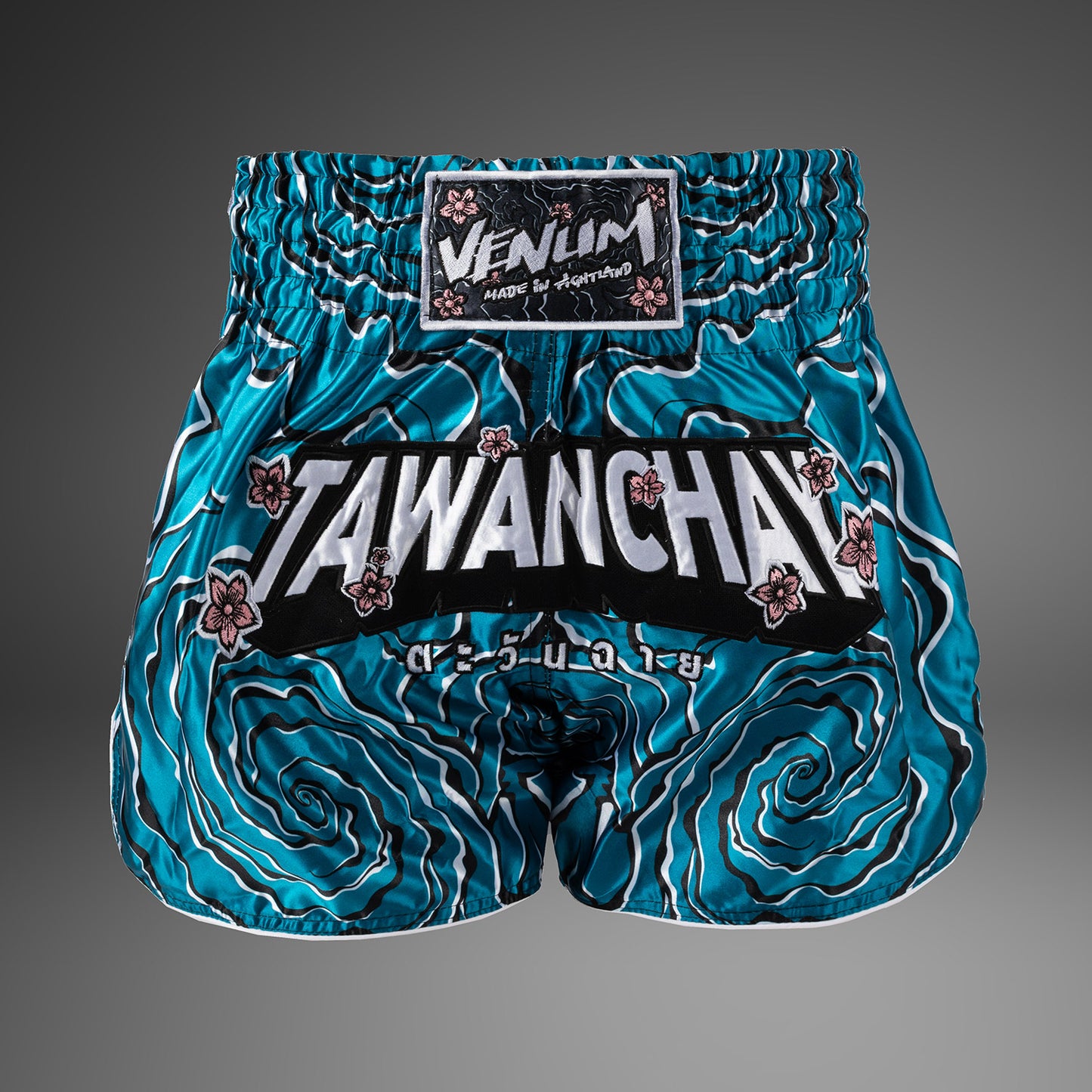 Venum x Tawanchay 무에타이 쇼츠 – 블루/화이트