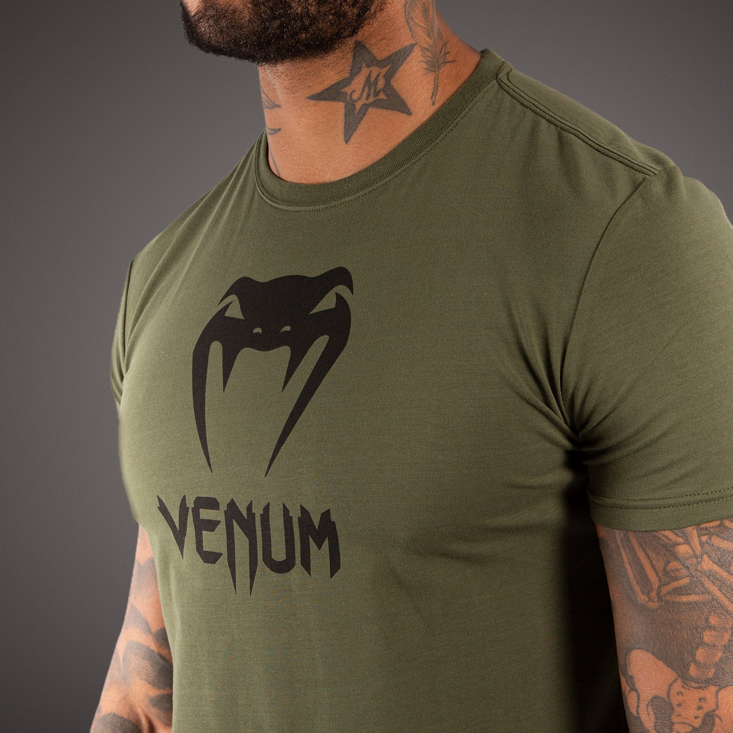 Venum Classic 코튼 티셔츠 – 카키