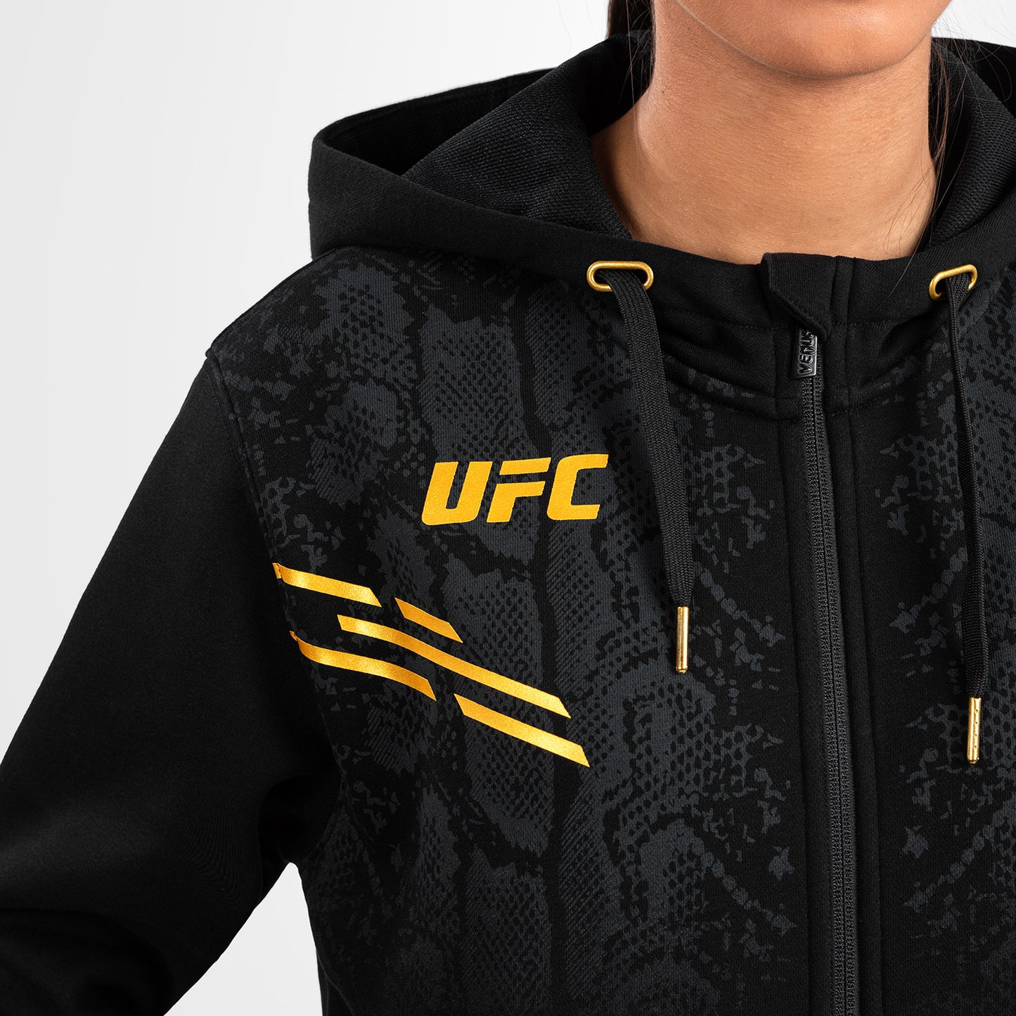 UFC Adrenaline by Venum Replica 여성용 집업 후디 – 챔피언
