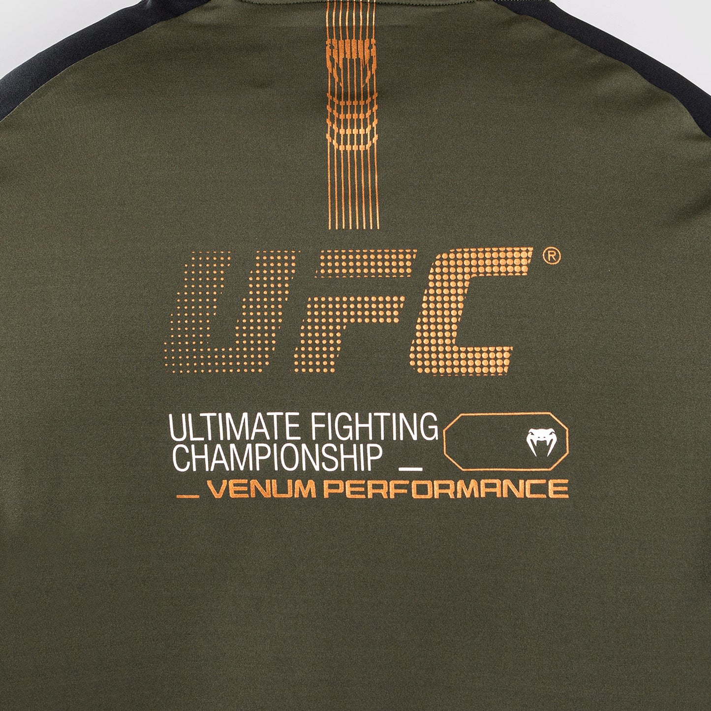 UFC Adrenaline by Venum Fight Week 남성용 드라이 테크 티셔츠 – 카키/브론즈