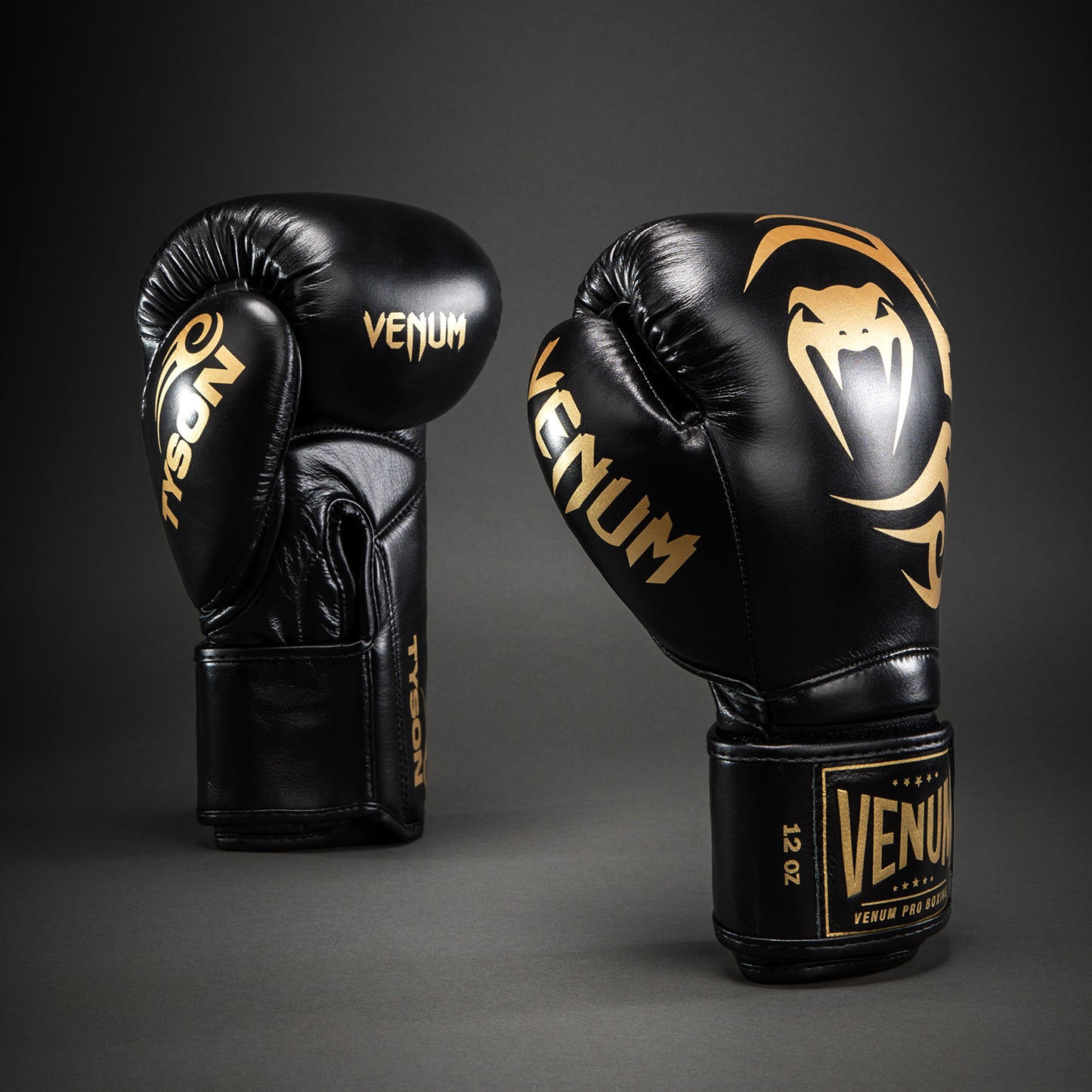 Venum Giant 2.0 Mike Tyson Pro 복싱 글러브 – 블랙/골드