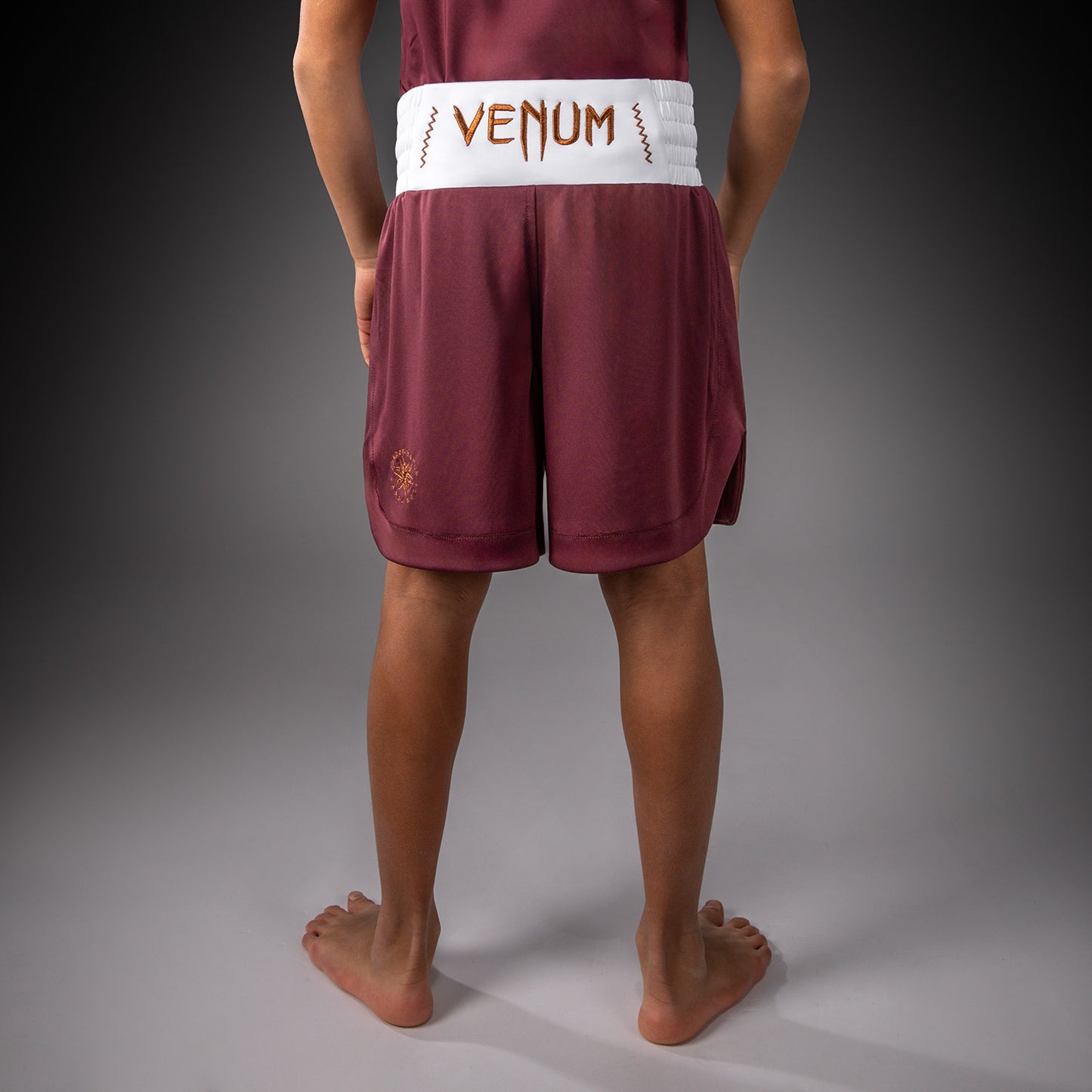Venum Classic 키즈용 복싱 쇼츠 – 버건디
