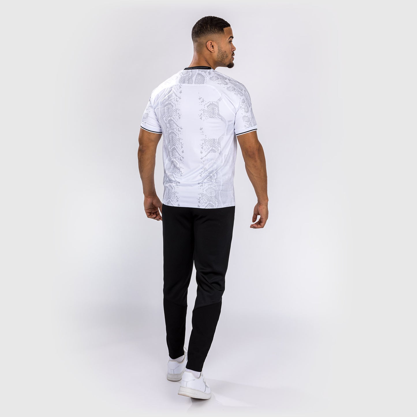 UFC Adrenaline by Venum Authentic Fight Night 남성용 워크아웃 저지 – 화이트
