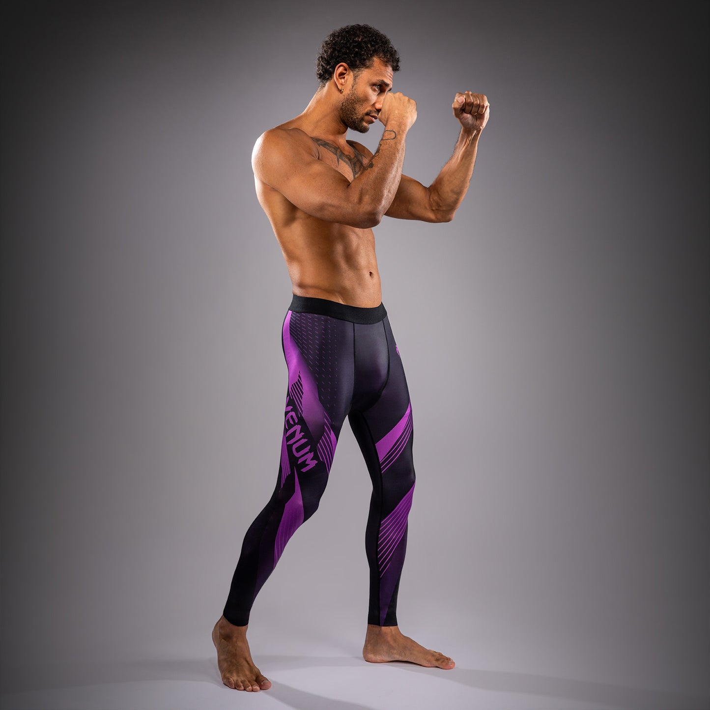 NO-GI 6.0 스패츠 – 블랙/퍼플
