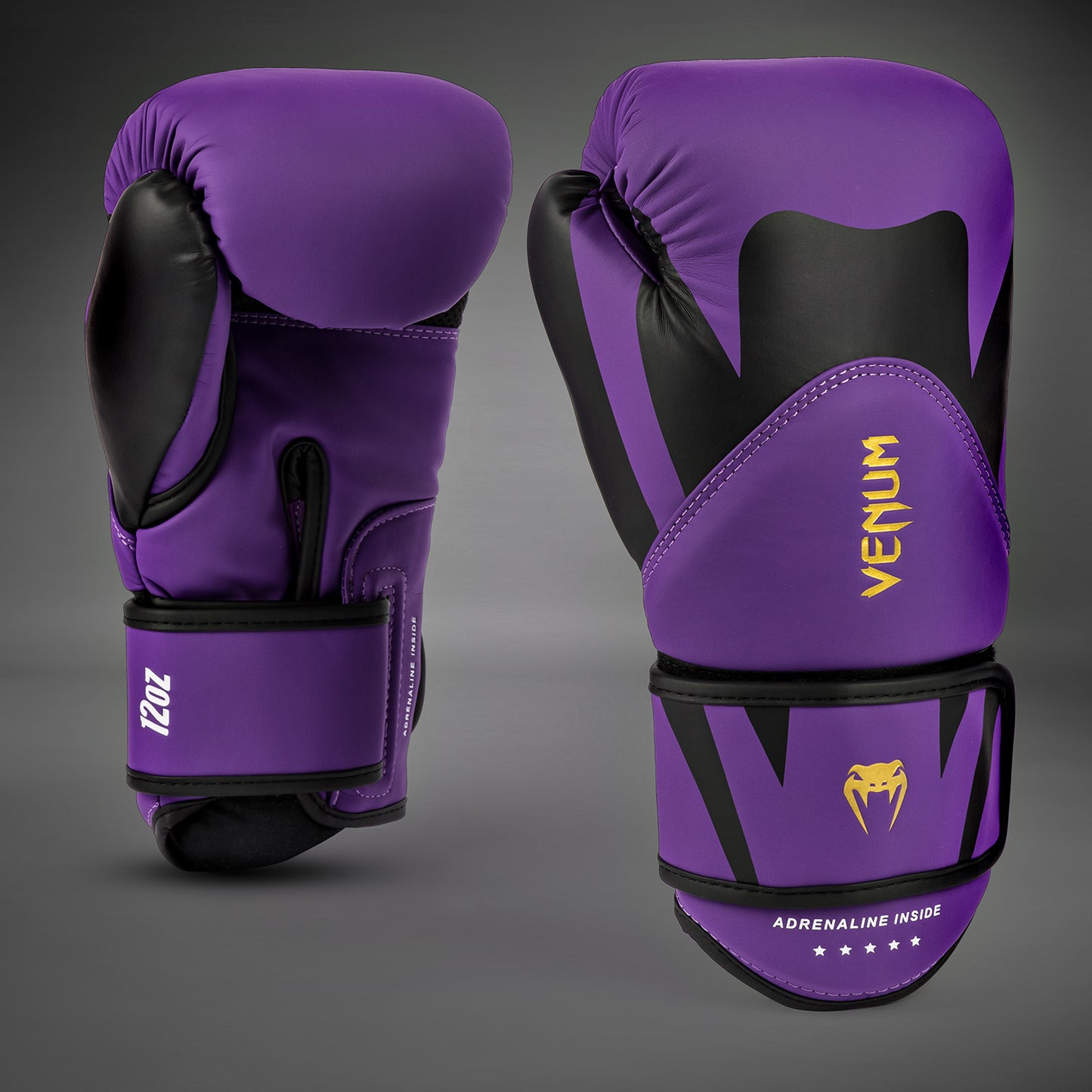 Venum Challenger 4.0 복싱 글러브 – 다크 퍼플