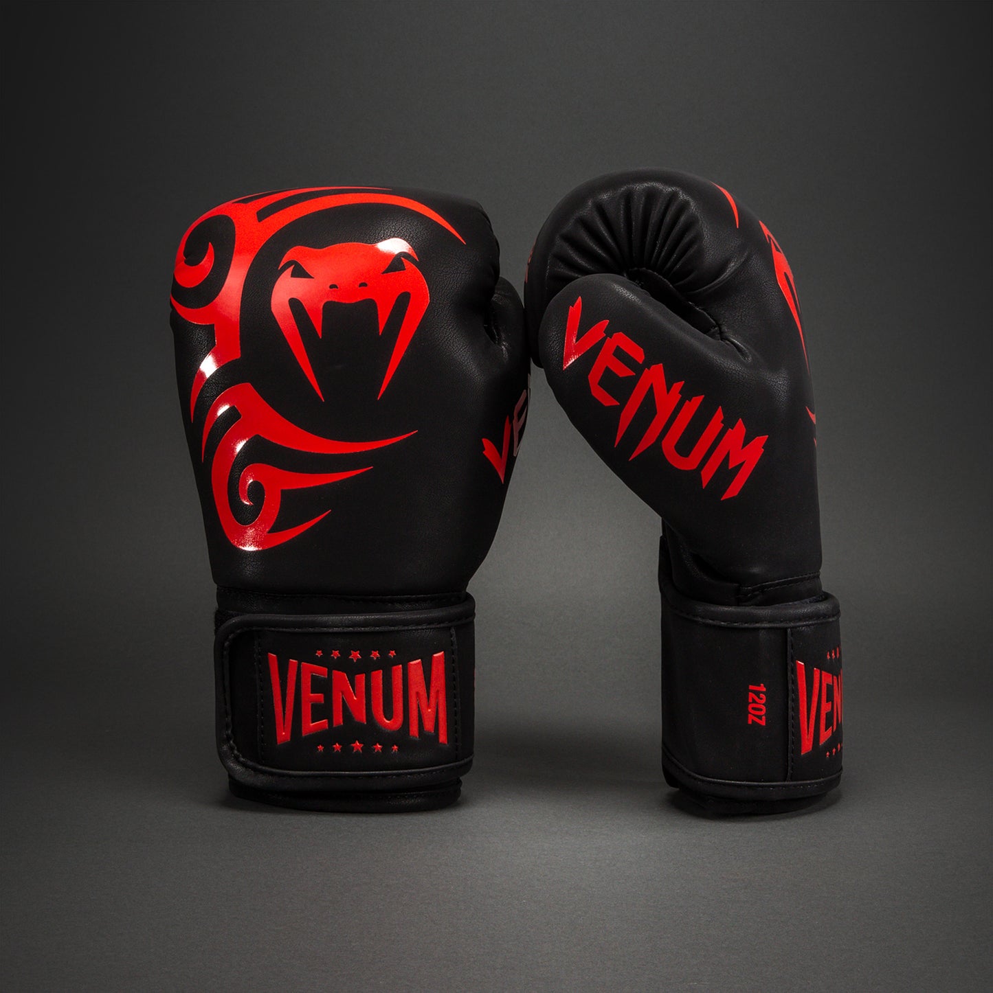 Venum Mike Tyson Replica 복싱 글러브 – 블랙/레드