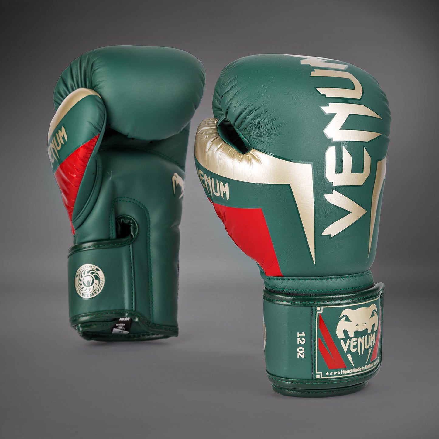 Venum Elite 복싱 글러브 – 그린 – 스페셜 에디션