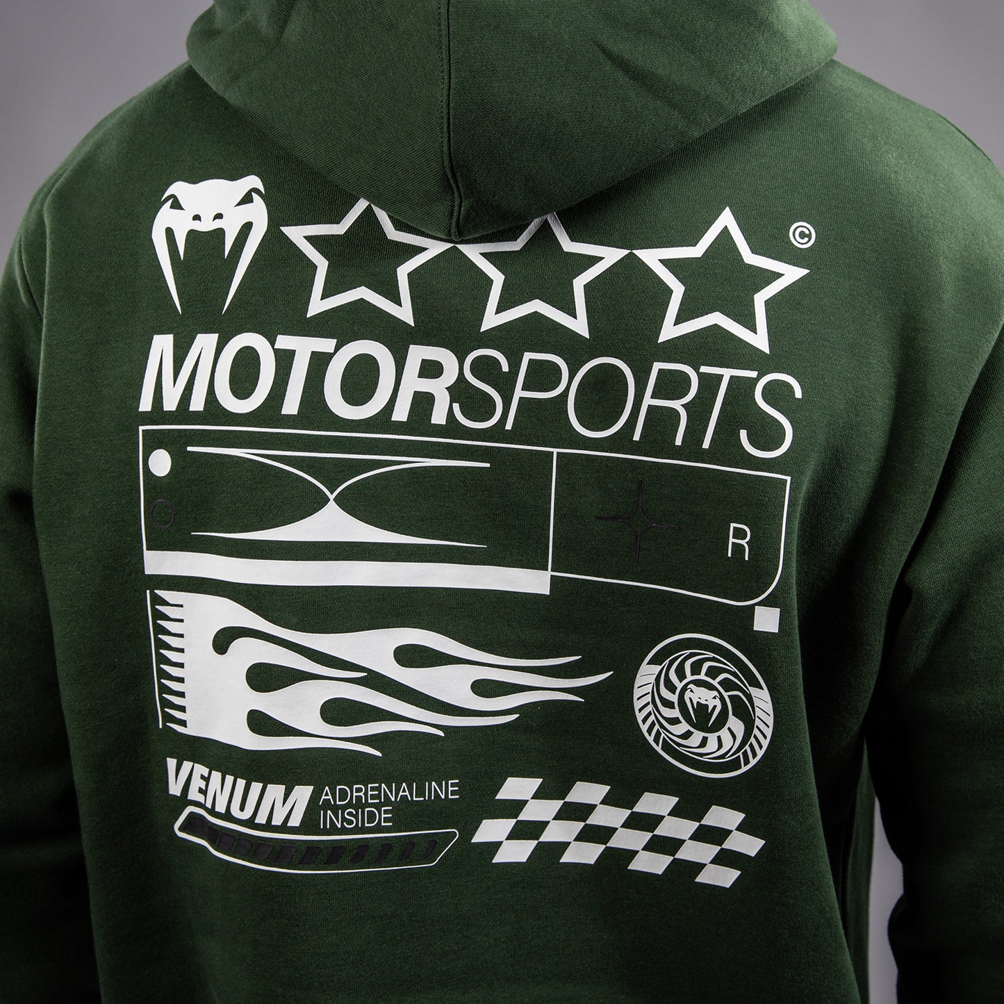 Venum Motorsport 후디 – 딥 포레스트