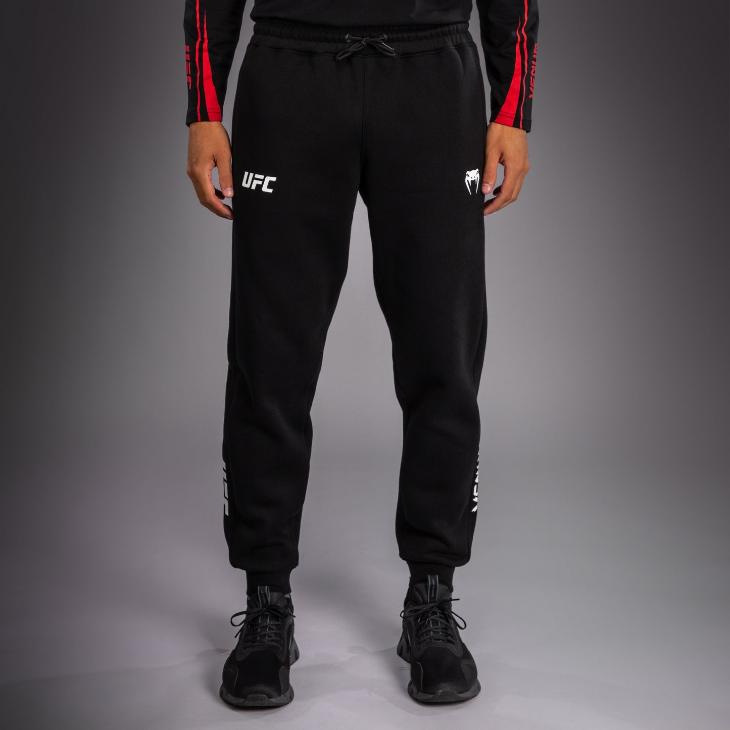 Venum UFC Unity by Venum Authentic Fight Week 남성 코튼 팬츠 - 블랙