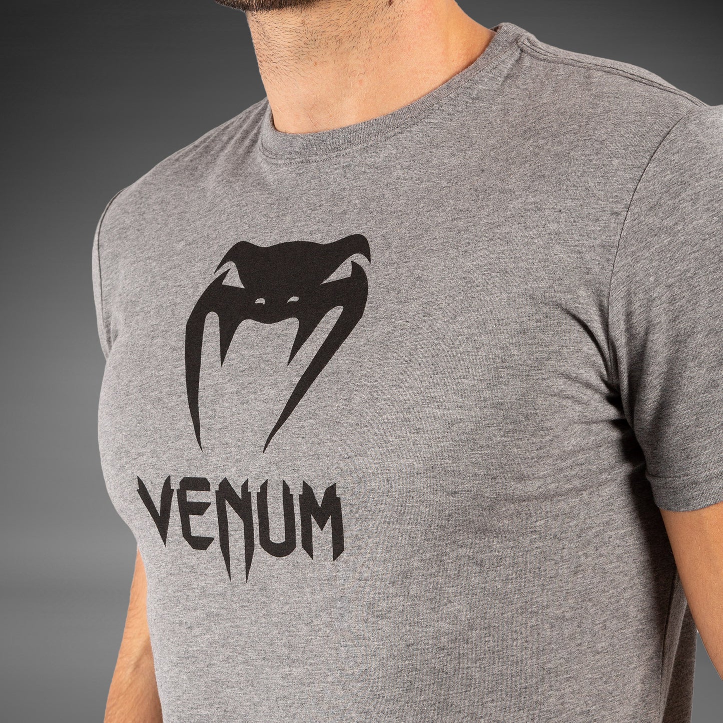 Venum Classic 티셔츠 – 헤더 그레이