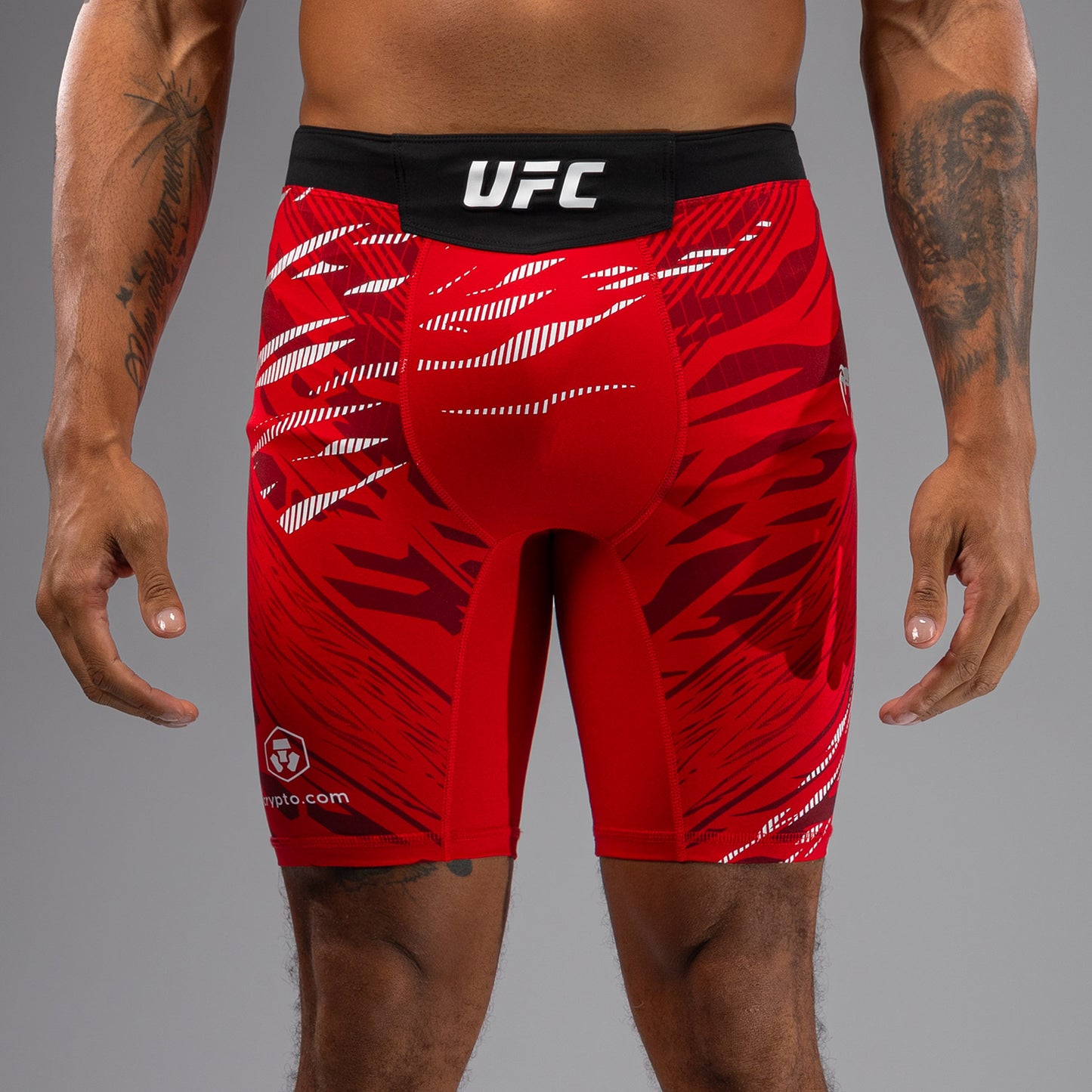 UFC Fusion by Venum Authentic Fight Night 남성용 발리 투도 쇼츠 – 레드