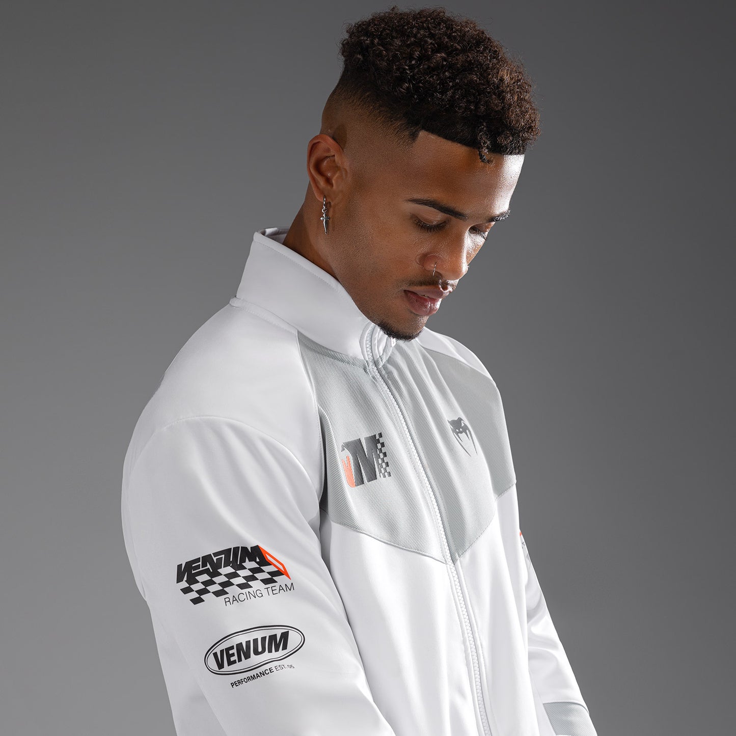 Venum Motorsport 소프트쉘 자켓 – 스노우 화이트