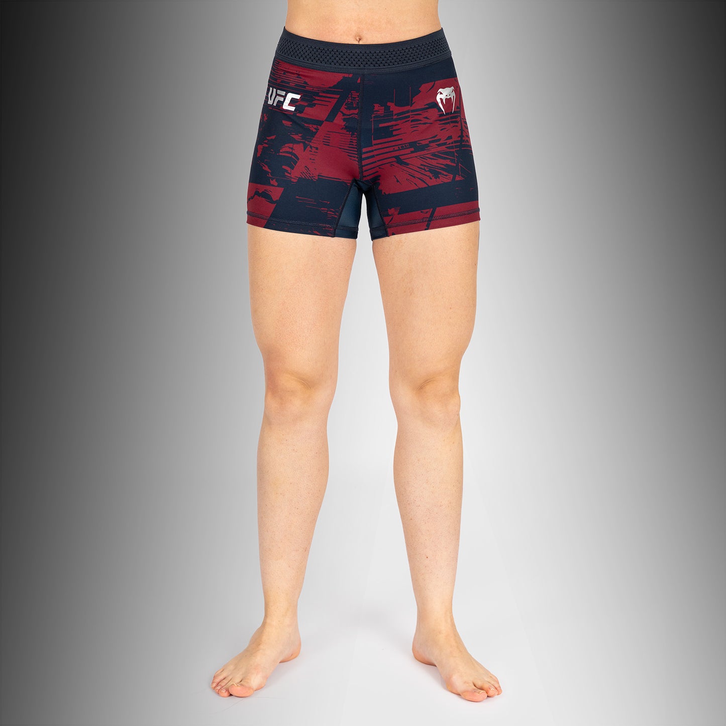Women’s UFC Zenith by Venum 네이비 블루 어센틱 파이트 위크 퍼포먼스 발리 투도 쇼츠