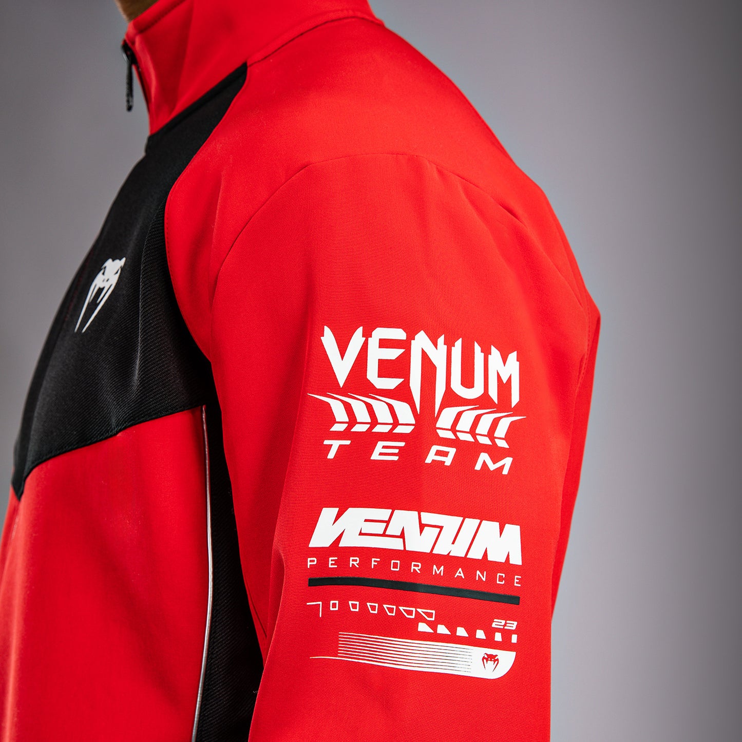 Venum Motorsport 소프트쉘 자켓 – 레이서 레드