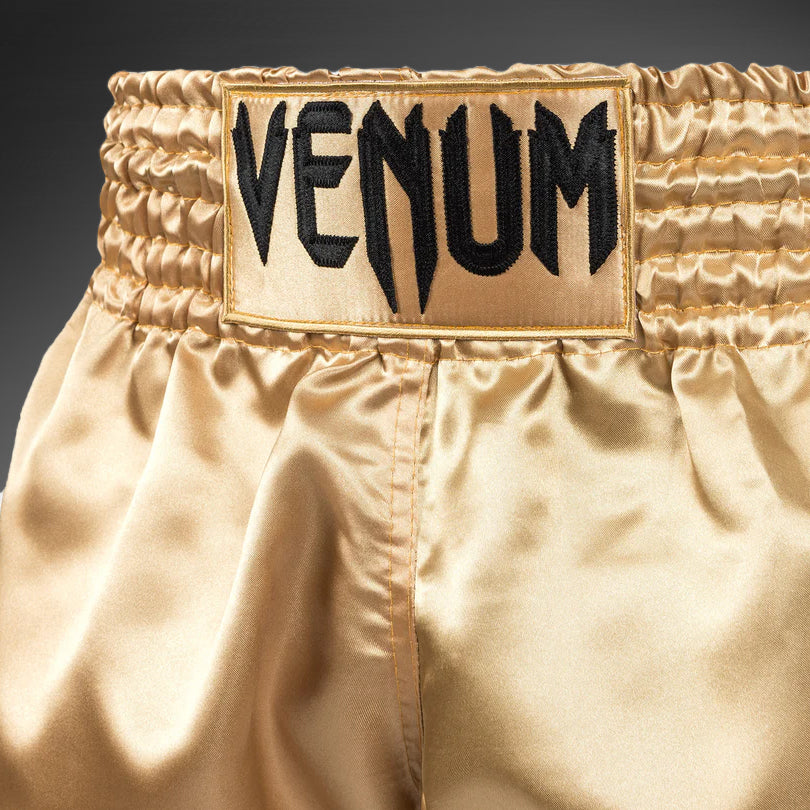 Venum Classic 무에타이 쇼츠 – 골드/블랙