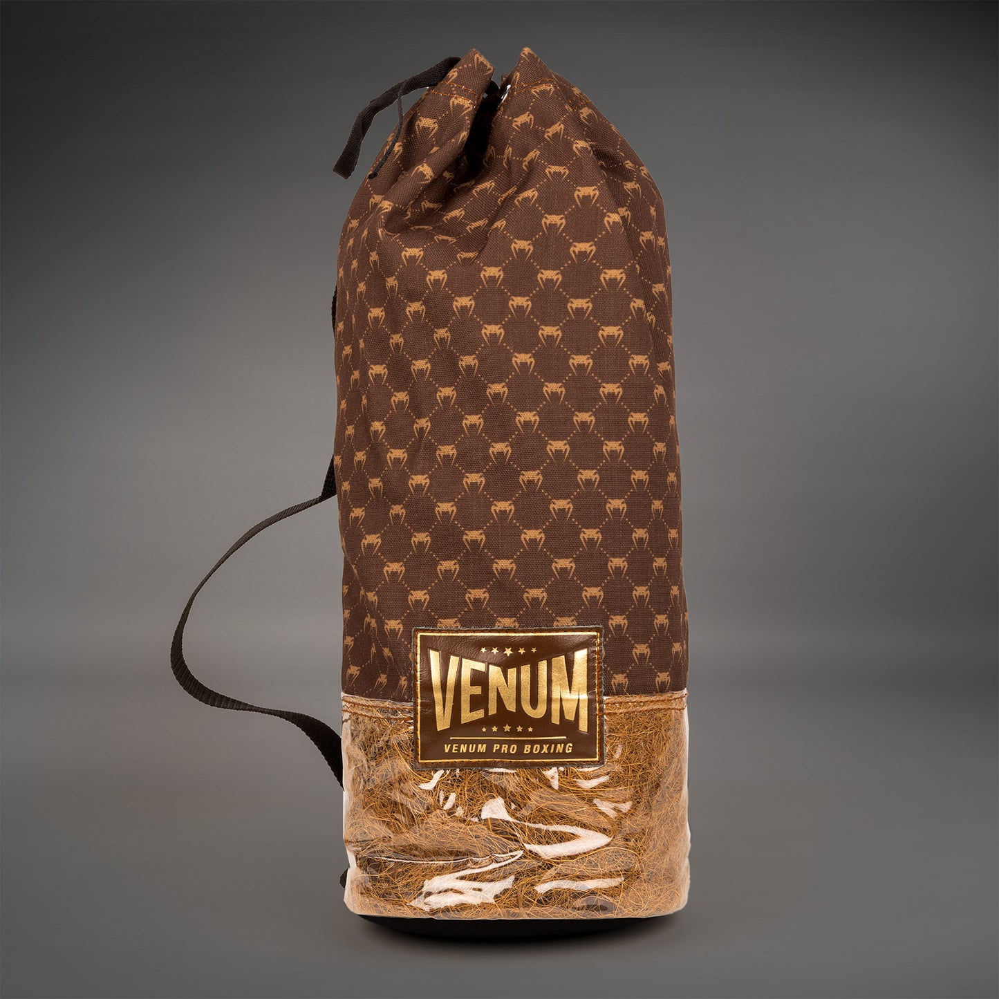 Venum Coco Monogram Pro 레이스업 복싱 글러브 – 그리즐리 브라운