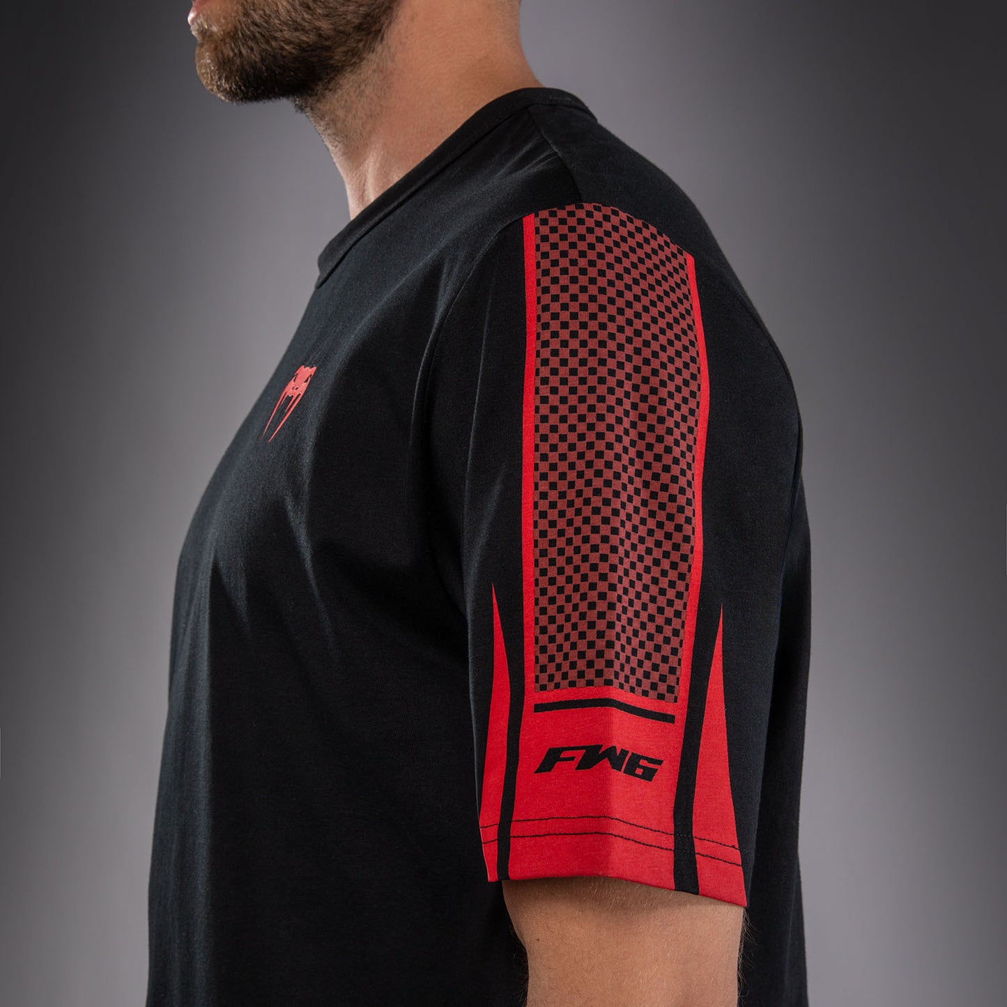 Venum UFC Unity by Venum Authentic Fight Week 남성 반팔 티셔츠 - 블랙