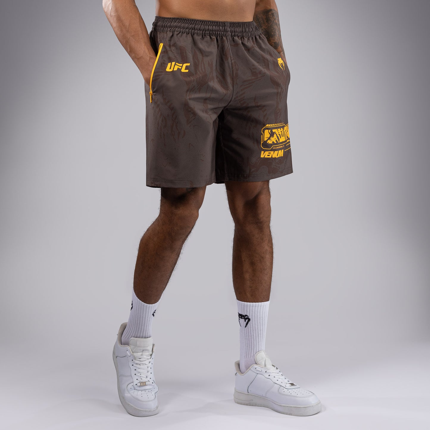 UFC Fusion by Venum Fight Week 남성용 퍼포먼스 쇼츠 – 어던 브라운