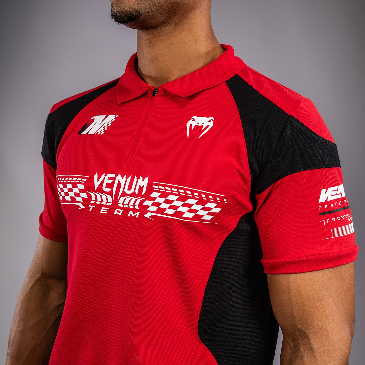 Venum Motorsport 코튼 폴로 – 레이서 레드