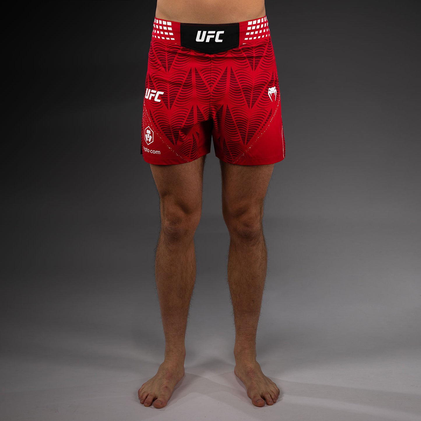 남성용 UFC Zenith by Venum 레드 어센틱 파이트 나이트 파이트 쇼츠