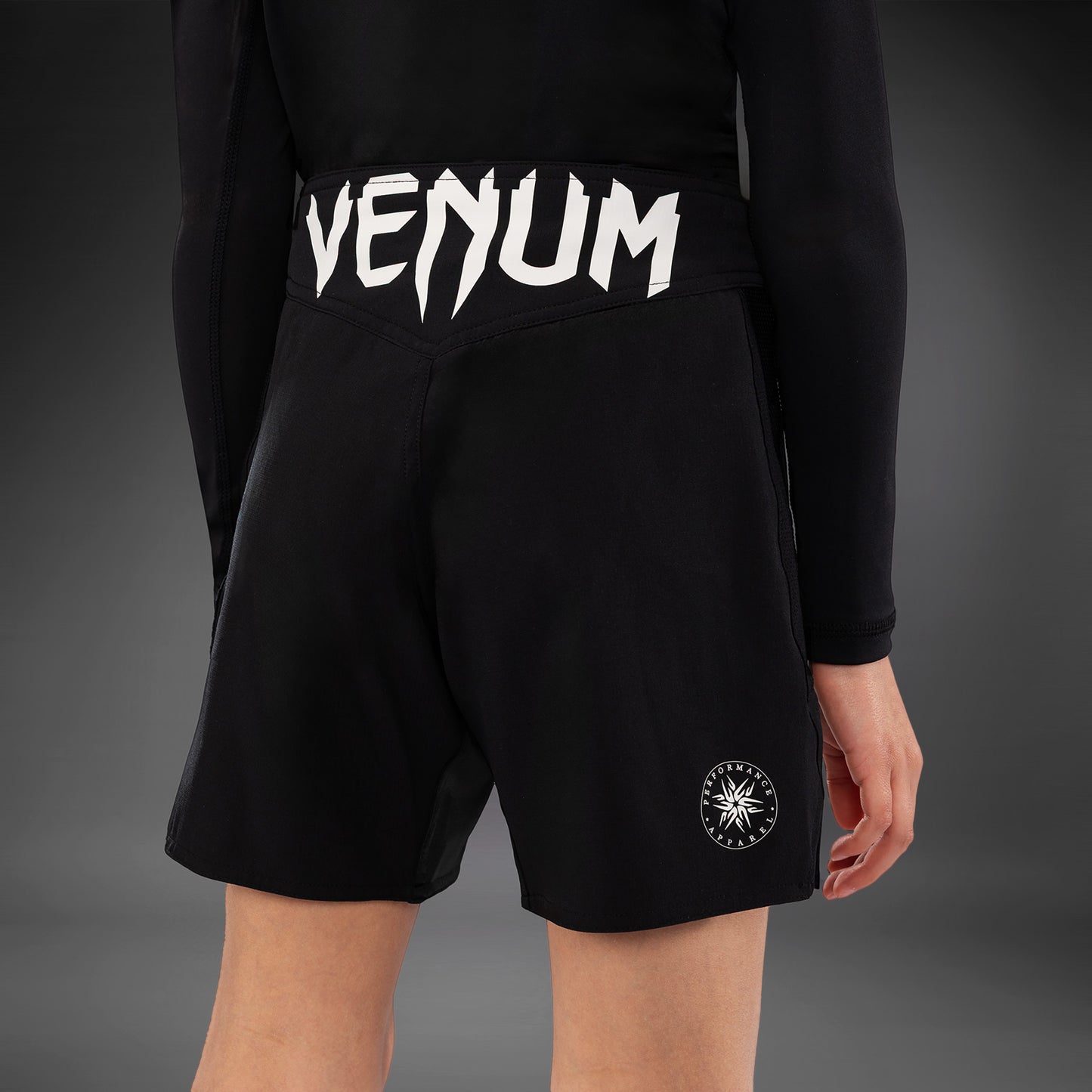 Venum Light 키즈용 파이트 쇼츠 – 블랙