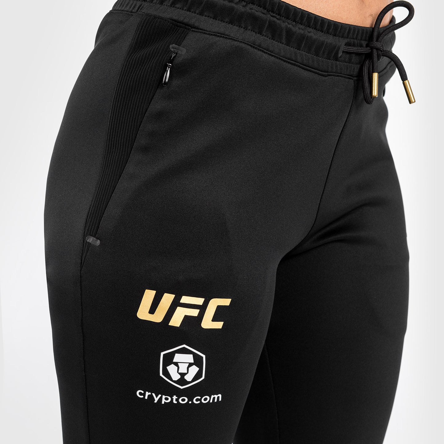 UFC Adrenaline by Venum 여성용 어센틱 파이트 나이트 워크아웃 팬츠 – 챔피언