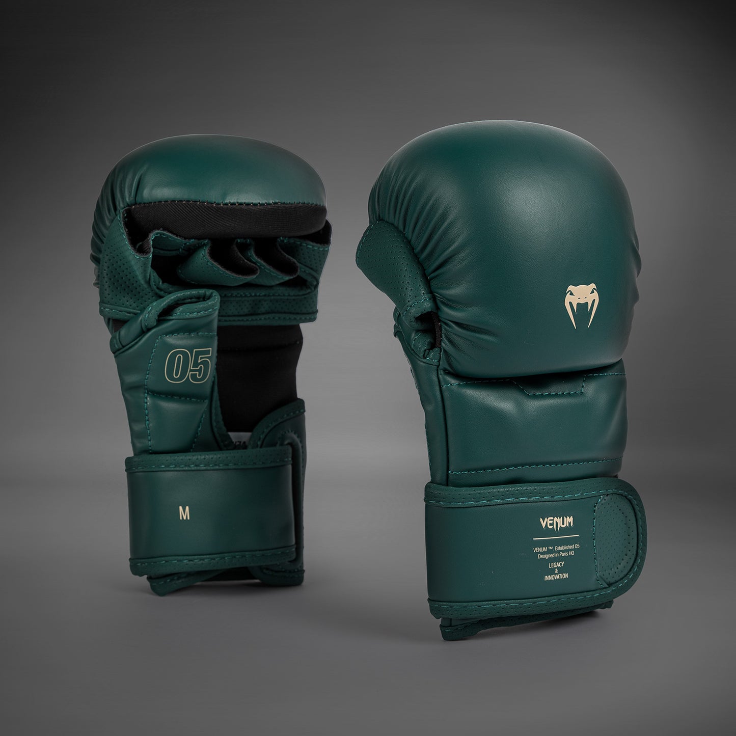 Venum Impact Evo MMA 스파링 글러브 – 에메랄드 그린