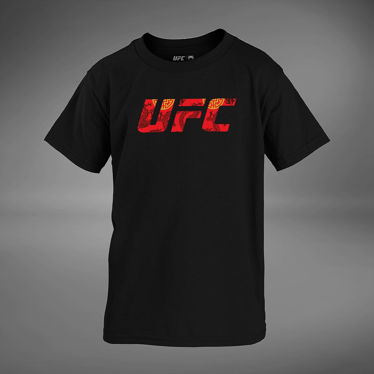 키즈 UFC Unrivaled by Venum 블랙 장웨일리 티셔츠