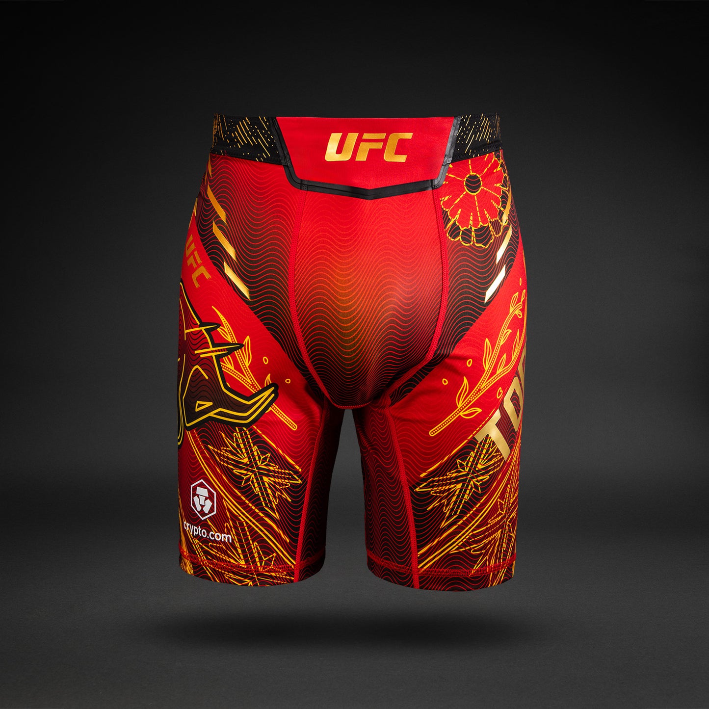 남성용 UFC Unrivaled by Venum 레드 Ilia 탑우리아 발리 투도 쇼츠