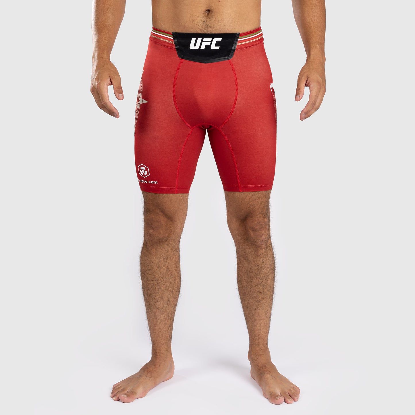 Noche UFC by Venum Authentic Fight Night 남성용 발리 투도 쇼츠 – 레드