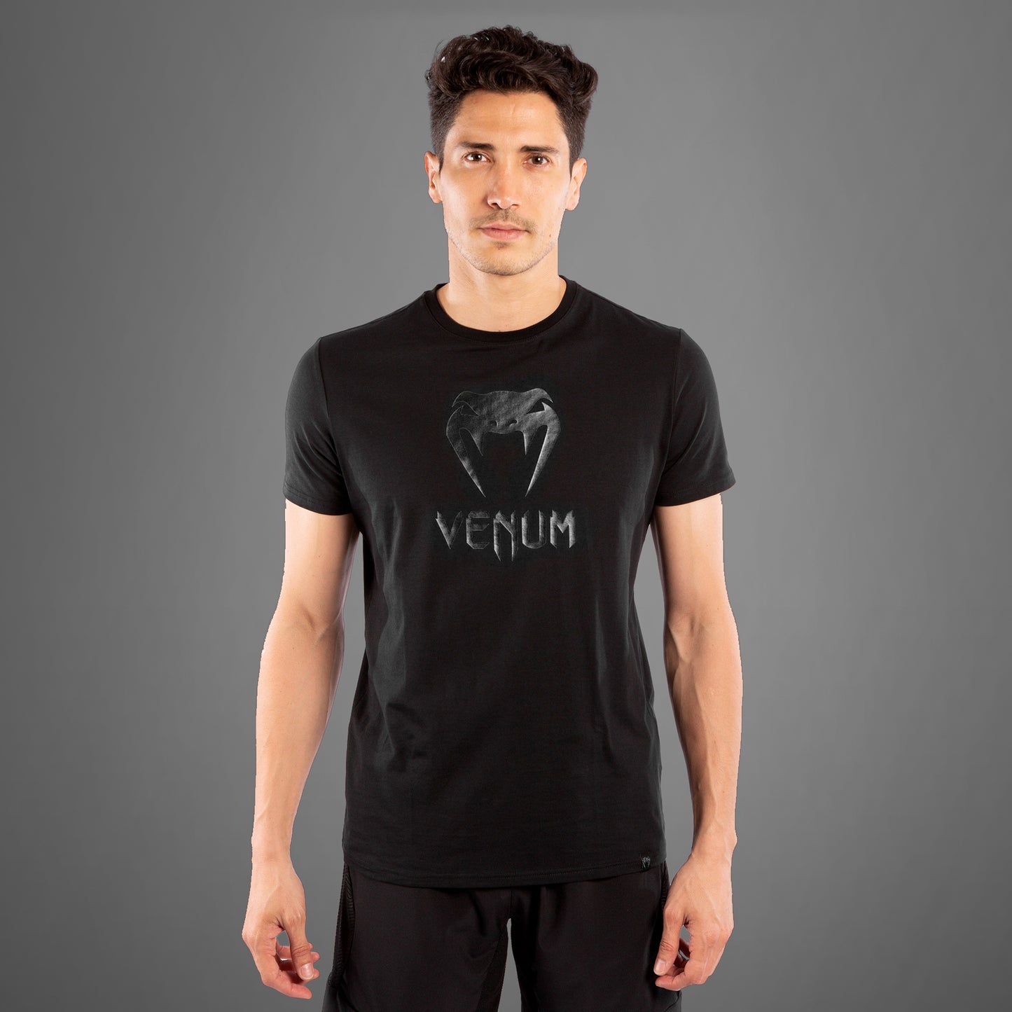 Venum Classic 티셔츠 – 블랙/블랙