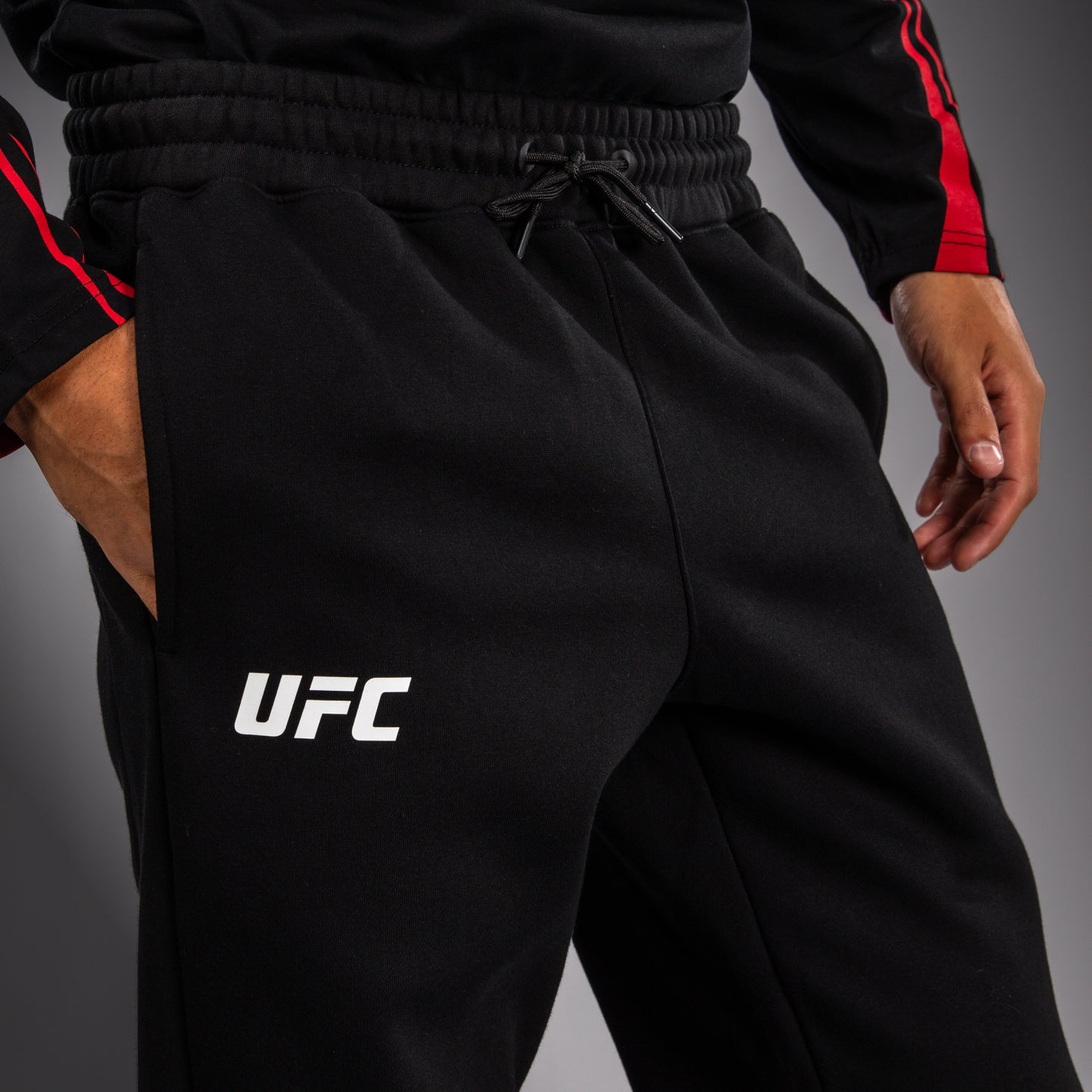 Venum UFC Unity by Venum Authentic Fight Week 남성 코튼 팬츠 - 블랙