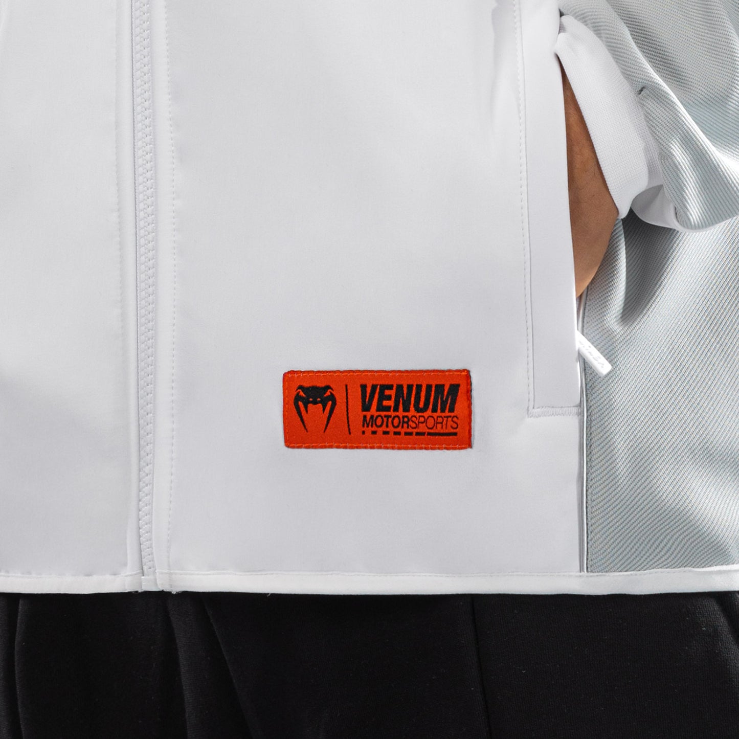 Venum Motorsport 소프트쉘 자켓 – 스노우 화이트