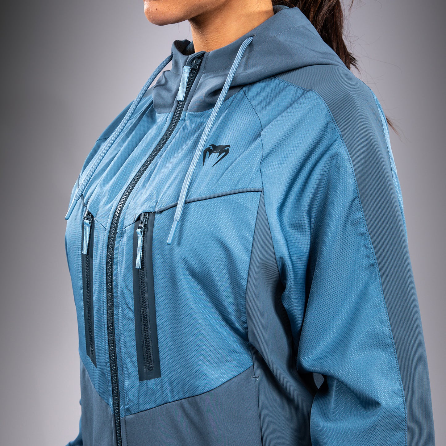 Venum Women Laser 3.0 트랙 자켓 – 블루