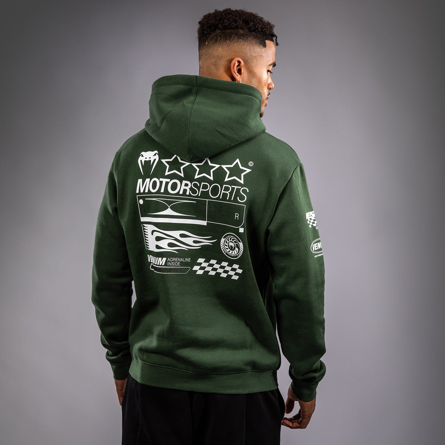 Venum Motorsport 후디 – 딥 포레스트